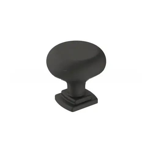 Surpass 1-1/4" Diameter Cabinet Knob Matte Black Finish Surpass 1-1/4" Diameter Cabinet Knob Matte Black Finish