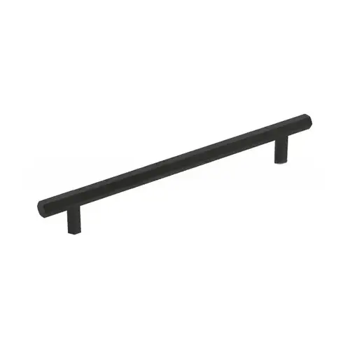 Caliber 7-9/16" Center to Center Cabinet Pull Matte Black Finish Caliber 7-9/16" Center to Center Cabinet Pull Matte Black Finish