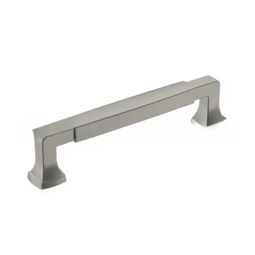 Stature 5-1/16" Center to Center Cabinet Pull Satin Nickel Finish Stature 5-1/16" Center to Center Cabinet Pull Satin Nickel Finish