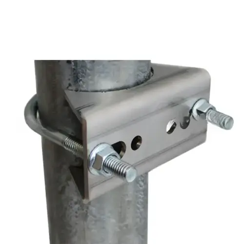 Chain Link Mounting Kit For Gate Closers U-Bolt Size 3"