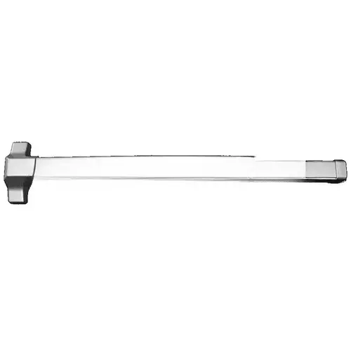 Panic Bar Rim Exit Device for 48" Door Stainless Steel Finish Panic Bar Rim Exit Device for 48" Door Stainless Steel Finish