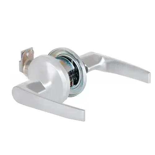 Slate Passage Lock with Adjustable Backset and ANSI Strike Bright Chrome Finish Slate Passage Lock with Adjustable Backset and ANSI Strike Bright Chrome Finish