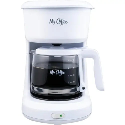 2019065 Coffee Maker, 5 Cups Capacity, White 2019065 Coffee Maker, 5 Cups Capacity, White