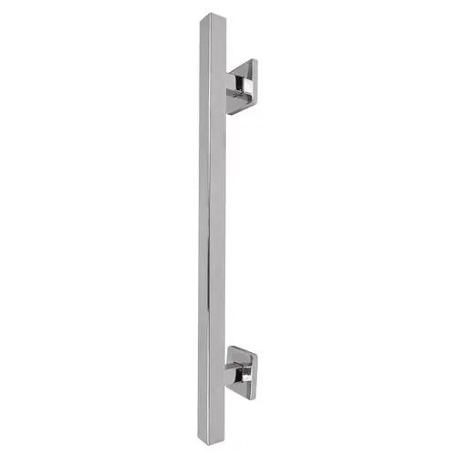 Polished Stainless Straight 18" Square Grab Bar Polished Stainless Straight 18" Square Grab Bar