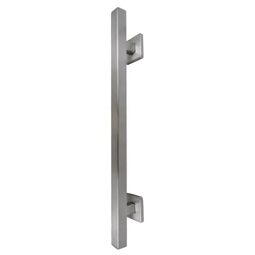 CRL Brushed Stainless Straight 18" Square Grab Bar