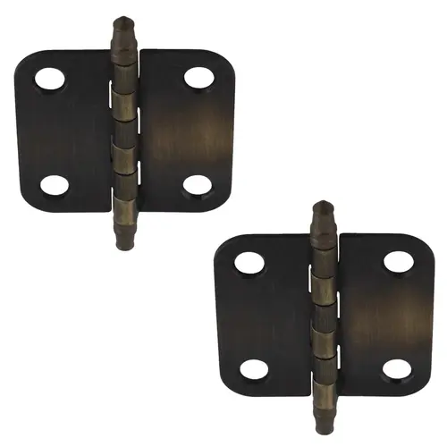 Non Self-Closing Butt Hinges For Door Hardware 2" Pair Non Self-Closing Butt Hinges For Door Hardware 2" Pair