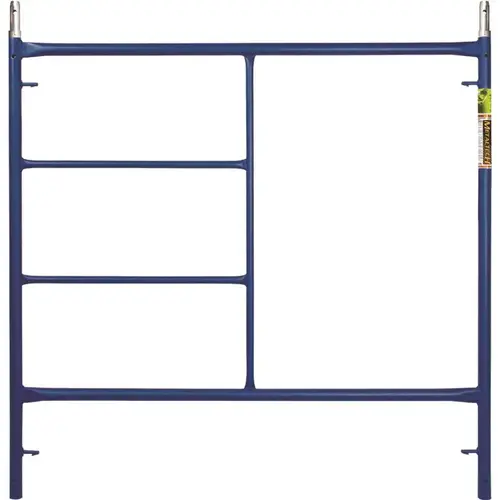 Scaffold Frame, Standard, Steel, Blue, Powder-Coated Scaffold Frame, Standard, Steel, Blue, Powder-Coated
