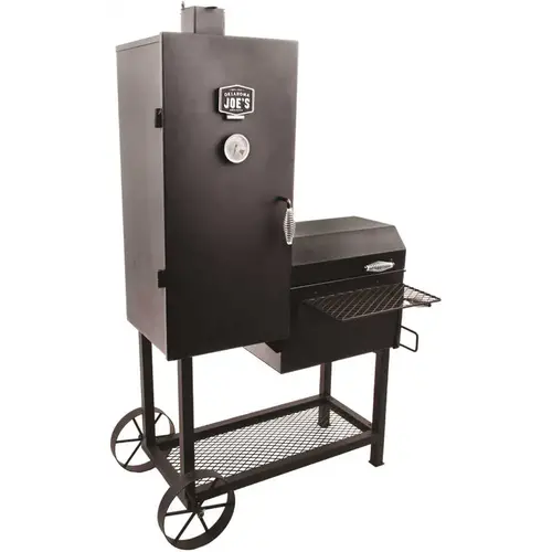 Smoker Oklahoma Joe's Bandera Charcoal Vertical Black Black Smoker Oklahoma Joe's Bandera Charcoal Vertical Black Black