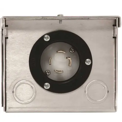 Generator Power Inlet Box, Aluminum, 30A