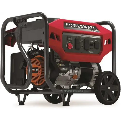 PM7500 6000-Watt Manual Start Gas-Powered Portable Generator with CO-Sense, 50-ST PM7500 6000-Watt Manual Start Gas-Powered Portable Generator with CO-Sense, 50-ST