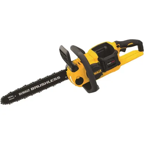 60V MAX 16in. Brushless Battery Powered Chainsaw, Tool Only Black/Yellow 60V MAX 16in. Brushless Battery Powered Chainsaw, Tool Only Black/Yellow