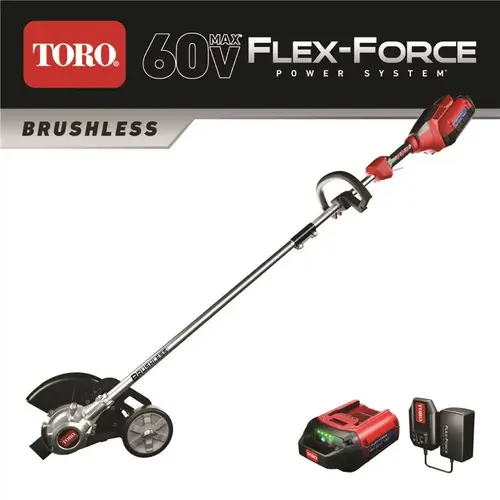 8 in. 60V Max Lithium Ion Cordless Electric Lawn Edger - Battery and Charger Included 8 in. 60V Max Lithium Ion Cordless Electric Lawn Edger - Battery and Charger Included