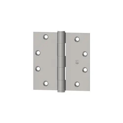 1279 4" x 3-1/2" Full Mortise Five Knuckle Plain Bearing Standard Weight Hinge, Bright Brass Finish 1279 4" x 3-1/2" Full Mortise Five Knuckle Plain Bearing Standard Weight Hinge, Bright Brass Finish