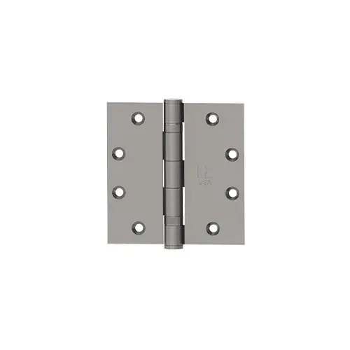 5" x 5" Full Mortise Standard Weight Ball Bearing Hinge Satin Stainless Steel Finish 5" x 5" Full Mortise Standard Weight Ball Bearing Hinge Satin Stainless Steel Finish