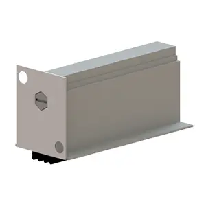 Hager 743S 41-13/16 MIL NEOPRENE Mill Aluminum 073291