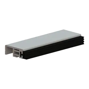 Hager 864S 36 x 84 CLR NEOPRENE TEK CLEAR ETCH ANODIZE 048077