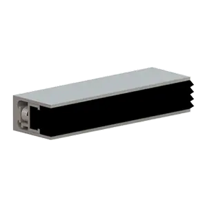 Hager 866S 42 x 96 MIL NEOPRENE Mill Aluminum 114454