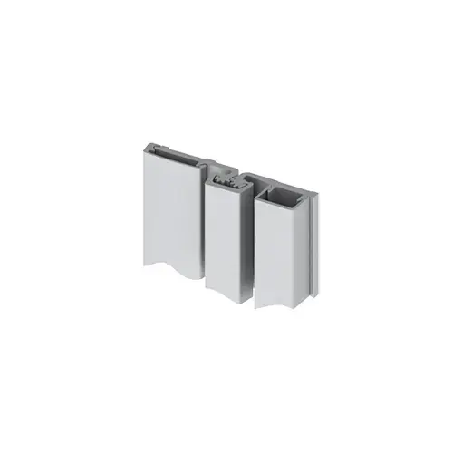 83" 780-157HDFFUL Roton Continuous Geared Hinge, Satin Aluminum Clear