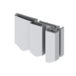 Satin Aluminum Clear