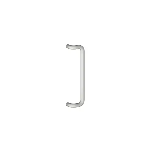 23Q 18" Center to Center 1-1/4" Round Offset Door Pull from the Pulls Collection Satin Stainless Steel 23Q 18" Center to Center 1-1/4" Round Offset Door Pull from the Pulls Collection Satin Stainless Steel