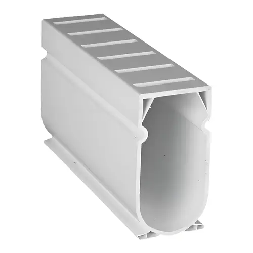 White Deck Drain - 60" Stock Length - pack of 8
