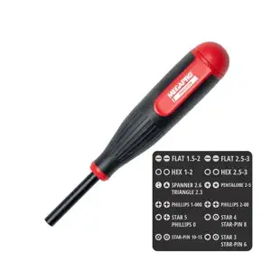 Megapro 251-PRECISION 24-in-1 Multi-Bit Screwdriver - Carded with UPC