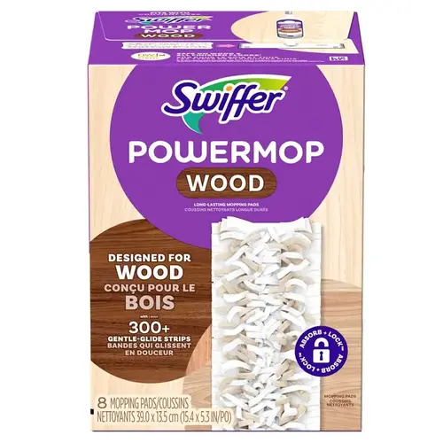 Swiffer PowerMop Series Mopping Pad Refill - pack of 8 Swiffer PowerMop Series Mopping Pad Refill - pack of 8