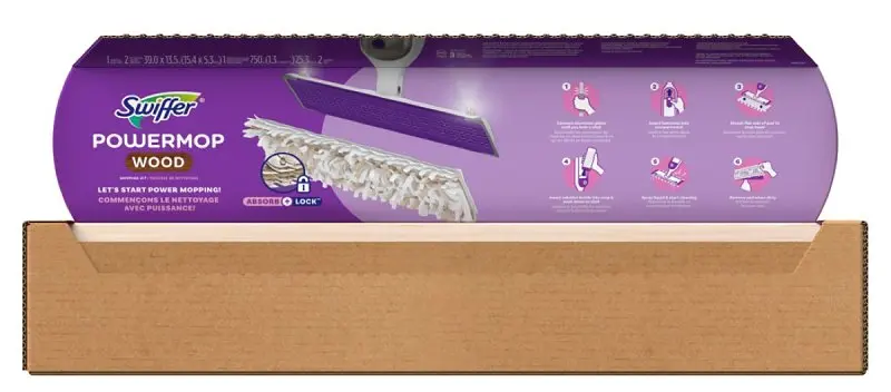 SWIFFER WetJet Spray Mop Starter Kit for Wood Floors 73247