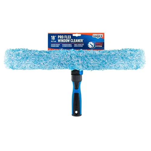 2-In-1 Window Cleaner, 18 in L Head, Plastic Head, 3.54 in L 2-In-1 Window Cleaner, 18 in L Head, Plastic Head, 3.54 in L
