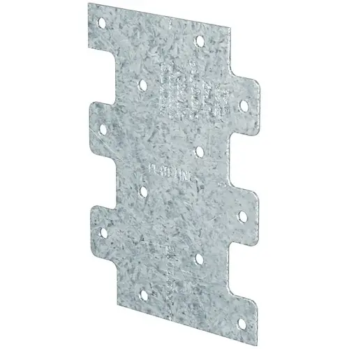 LTP Lateral Tie Plate, 3 in W, 4-1/4 in H, Steel, ZMAX LTP Lateral Tie Plate, 3 in W, 4-1/4 in H, Steel, ZMAX