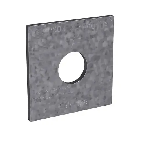 LBP LBP58Z Bearing Plate, Steel, ZMAX - pack of 50 LBP LBP58Z Bearing Plate, Steel, ZMAX - pack of 50