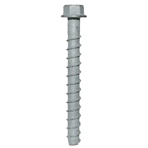 Titen HD Heavy-Duty Screw Anchor, 3/8 in Dia, 4 in L, Carbon Steel, Zinc Gray Titen HD Heavy-Duty Screw Anchor, 3/8 in Dia, 4 in L, Carbon Steel, Zinc Gray