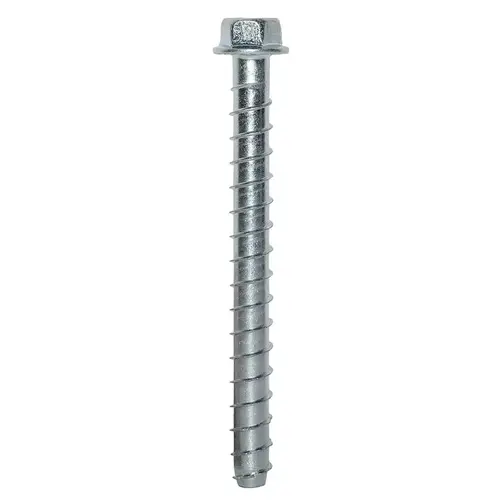 Titen HD Heavy-Duty Screw Anchor, 1/2 in Dia, 5 in L, Carbon Steel, Zinc - pack of 15 Titen HD Heavy-Duty Screw Anchor, 1/2 in Dia, 5 in L, Carbon Steel, Zinc - pack of 15