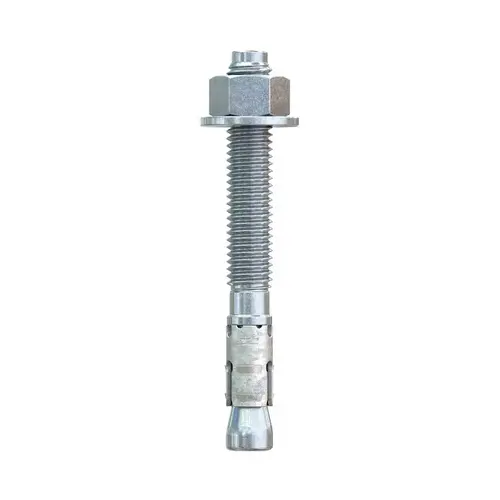 Strong-Bolt 2 Wedge Anchor, 1/2 in Dia, 4-1/4 in OAL, Carbon Steel, Zinc Gray Strong-Bolt 2 Wedge Anchor, 1/2 in Dia, 4-1/4 in OAL, Carbon Steel, Zinc Gray