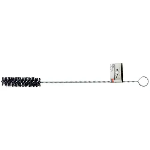 ETB Hole Cleaning Brush, 4 in L Brush, 16 in OAL, Nylon Bristle