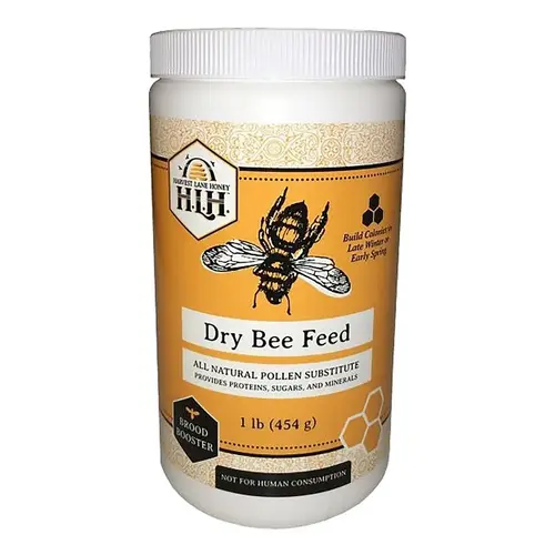 PPDRY101 Bee Feed, 1 lb Yellow