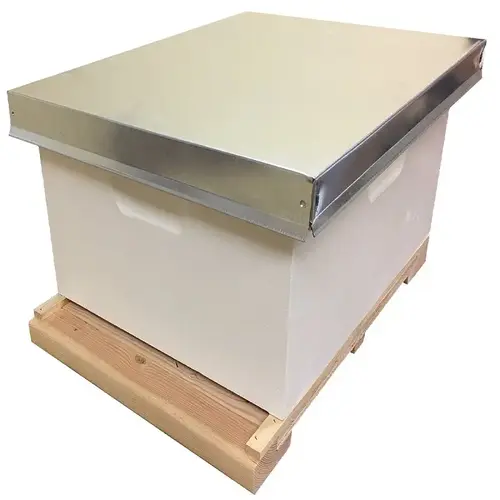 10-Frame Small Backyard Beekeeping Kit, 18-1/4 in OAW, 14 in OAH, 10-Frame