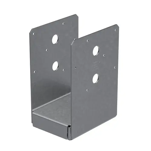 Standoff Post Base, Galvanized Steel, Adjustable, For 4 x 6-In. Post ZMAX Standoff Post Base, Galvanized Steel, Adjustable, For 4 x 6-In. Post ZMAX