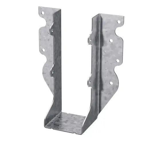 U Joist Hanger, 5-5/8 in H, 2 in D, 2-1/16 in W, Steel, Galvanized/Zinc, Face Mounting