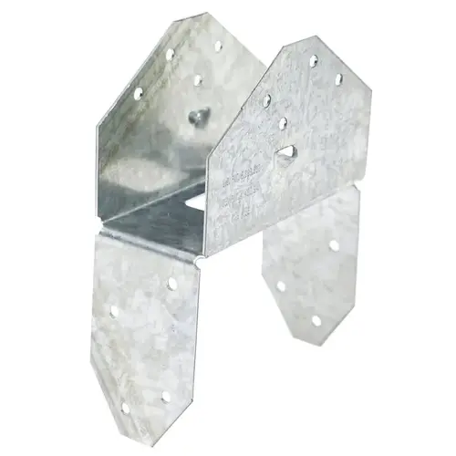 Saddle Rafter Tie 3.6" H X 2" W 18 Ga. Galvanized Steel Saddle Rafter Tie 3.6" H X 2" W 18 Ga. Galvanized Steel