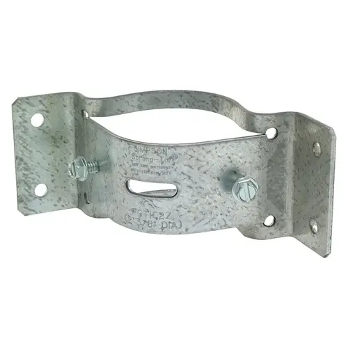 Pipe Grip Tie 2.5" H X 4.75" W 12 Ga. Galvanized Steel ZMAX