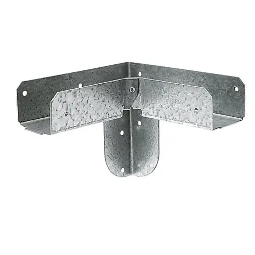 Rigid Tie Connectors ZMax 5" H X 4.94" W 18 Ga. Galvanized Steel Rigid Tie Connectors ZMax 5" H X 4.94" W 18 Ga. Galvanized Steel