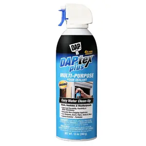 DAP 18836 DAPTEX PLUS MULTI-PURPOSE FOAM SEALANT - 12 OZ White