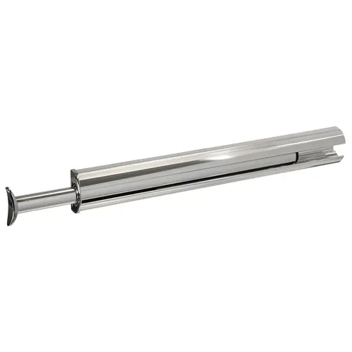 Valet, Tag Synergy Elite Collection, Anodized Aluminum Material, 14-1/8" Length, 9-9/16" Extension Length, Polished Chrome Finish