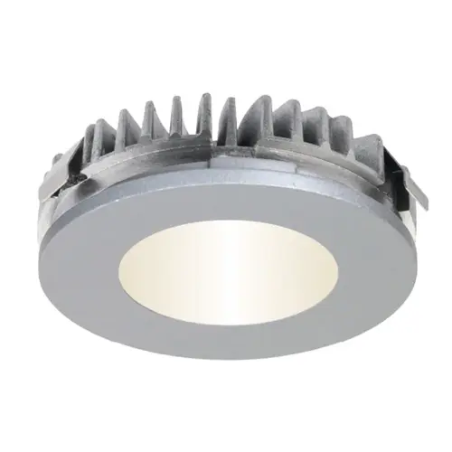 Modular Puck Light, Recess Mounted, Rotondo 3086 Silver Modular Puck Light, Recess Mounted, Rotondo 3086 Silver