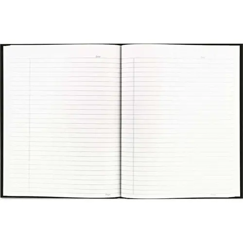 BUSINESS NOTEBOOK W/BLACK COVER, COLLEGE RULE, 9-1/4 X 7-1/4, 96 SHEETS/PAD BUSINESS NOTEBOOK W/BLACK COVER, COLLEGE RULE, 9-1/4 X 7-1/4, 96 SHEETS/PAD