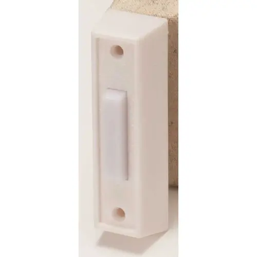 Lighted Door Chime Button - White Lighted Door Chime Button - White
