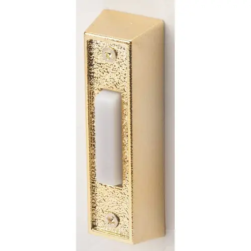 Lighted Door Chime Button - Brass Lighted Door Chime Button - Brass