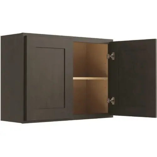Cabinetry Luxor Smoky Grey Wall Cabinet 33w X 24h Cabinetry Luxor Smoky Grey Wall Cabinet 33w X 24h