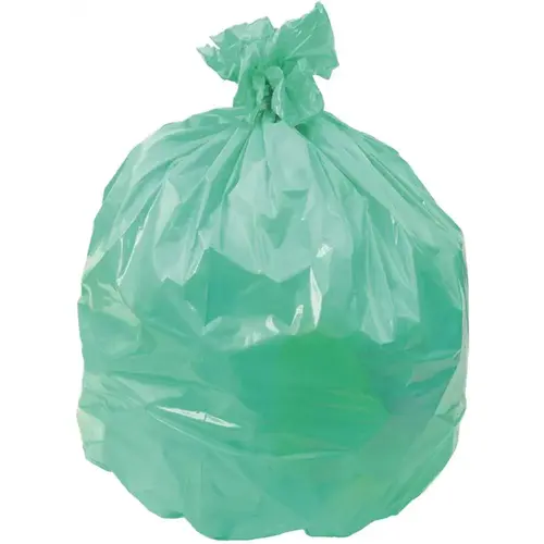 28 in x 45 in 0.70 mil 23 Gal Green Low-Density Trash Can Liner - pack of 10